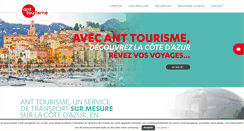 Desktop Screenshot of ant-tourisme.com