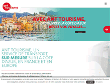 Tablet Screenshot of ant-tourisme.com